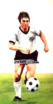Sticker Klaus Fischer - World Cup Soccer All Stars 1978 - GOLDEN WONDER
