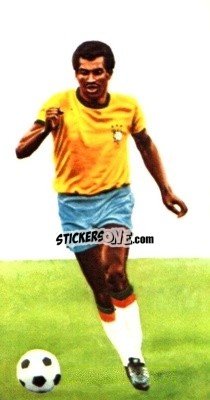 Sticker Luis Pereira - World Cup Soccer All Stars 1978 - GOLDEN WONDER
