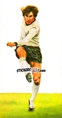 Sticker Manfred Kaltz - World Cup Soccer All Stars 1978 - GOLDEN WONDER
