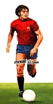 Sticker Migueli - World Cup Soccer All Stars 1978 - GOLDEN WONDER
