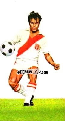 Cromo Oswaldo Ramirez - World Cup Soccer All Stars 1978 - GOLDEN WONDER
