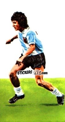 Sticker Rene Houseman - World Cup Soccer All Stars 1978 - GOLDEN WONDER
