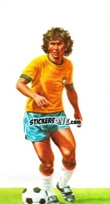 Figurina Zico - World Cup Soccer All Stars 1978 - GOLDEN WONDER
