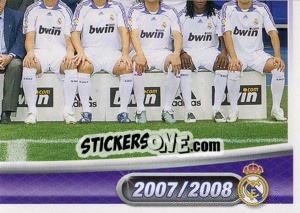 Figurina Plantilla 2007-08 - Real Madrid 2007-2008 - Panini