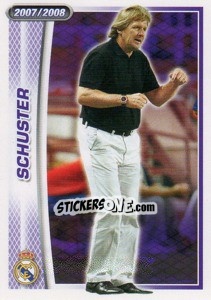 Sticker Schuster (action) - Real Madrid 2007-2008 n. 6 - Panini
