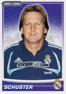 Sticker Schuster (portrait) - Real Madrid 2007-2008 n. 8 - Panini