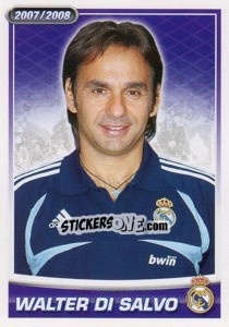 Sticker Walter di Salvo - Real Madrid 2007-2008 - Panini