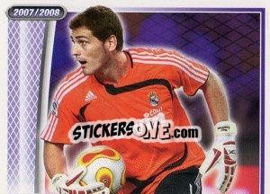 Sticker Casillas - Real Madrid 2007-2008 - Panini