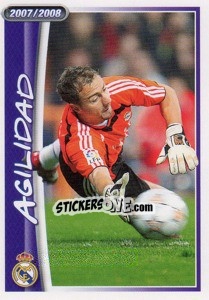 Sticker Dudek (agilidad) - Real Madrid 2007-2008 n. 18 - Panini