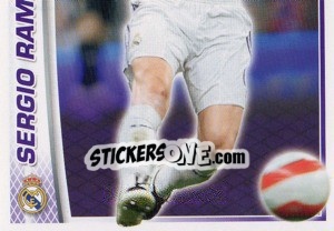 Cromo Sergio Ramos - Real Madrid 2007-2008 - Panini