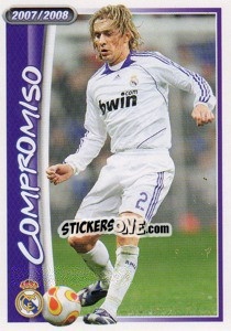 Sticker Michel Salgado (compromiso) - Real Madrid 2007-2008 n. 30 - Panini