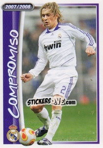 Figurina Michel Salgado (compromiso) - Real Madrid 2007-2008 - Panini