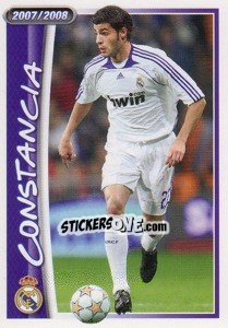 Sticker Miguel Torres (constancia) - Real Madrid 2007-2008 - Panini