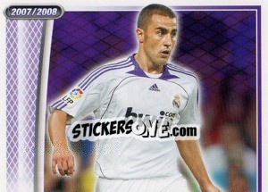 Sticker Fabio Cannavaro - Real Madrid 2007-2008 - Panini