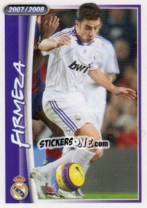 Sticker Fabio Cannavaro (firmeza) - Real Madrid 2007-2008 n. 39 - Panini