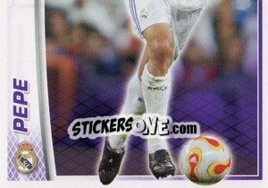 Sticker Pepe - Real Madrid 2007-2008 n. 42 - Panini
