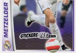 Sticker Metzelder - Real Madrid 2007-2008 n. 48 - Panini