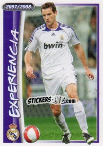 Sticker Metzelder (experienzia) - Real Madrid 2007-2008 - Panini