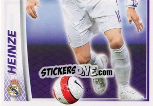 Sticker Heinze - Real Madrid 2007-2008 n. 54 - Panini