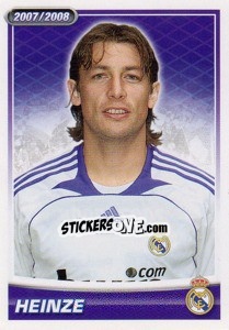 Sticker Heinze (portrait) - Real Madrid 2007-2008 - Panini