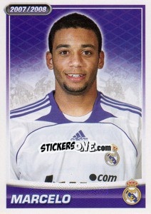 Sticker Marcelo (portrait) - Real Madrid 2007-2008 n. 61 - Panini