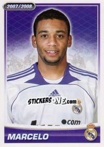 Sticker Marcelo (portrait) - Real Madrid 2007-2008 - Panini