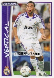 Sticker Marcelo (vertical) - Real Madrid 2007-2008 n. 63 - Panini