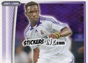 Sticker Mahamadou Diarra - Real Madrid 2007-2008 n. 65 - Panini