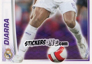 Cromo Mahamadou Diarra - Real Madrid 2007-2008 n. 66 - Panini