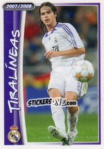 Figurina Gago (tiralineas) - Real Madrid 2007-2008 - Panini