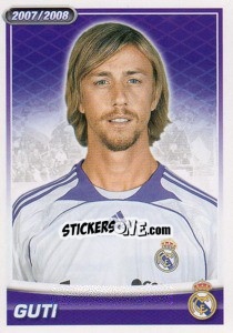 Sticker Guti (portrait) - Real Madrid 2007-2008 n. 85 - Panini