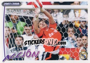 Sticker Casillas - Real Madrid 2007-2008 n. 90 - Panini