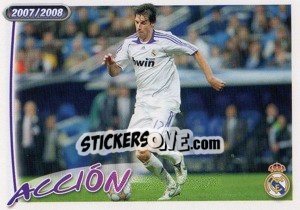 Sticker Van Nistelrooy - Real Madrid 2007-2008 n. 96 - Panini