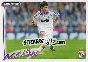 Cromo Higuain - Real Madrid 2007-2008 - Panini