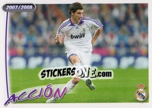 Figurina Higuain - Real Madrid 2007-2008 - Panini