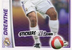 Sticker Drenthe - Real Madrid 2007-2008 n. 102 - Panini