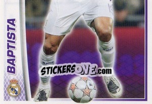 Sticker Baptista - Real Madrid 2007-2008 n. 108 - Panini