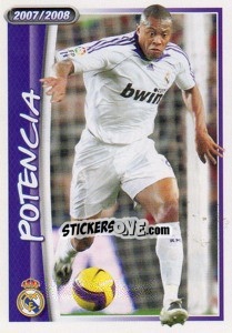 Cromo Baptista (potencia) - Real Madrid 2007-2008 - Panini