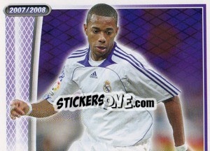 Sticker Robinho - Real Madrid 2007-2008 n. 119 - Panini