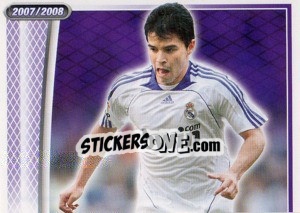 Cromo Saviola - Real Madrid 2007-2008 - Panini