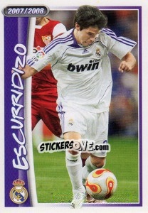Cromo Saviola (escurridizo) - Real Madrid 2007-2008 - Panini