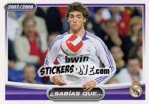 Cromo Higuain (sabais que...?) - Real Madrid 2007-2008 - Panini