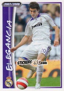 Sticker Higuain (elegancia) - Real Madrid 2007-2008 n. 147 - Panini