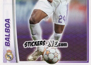 Sticker Balboa - Real Madrid 2007-2008 n. 150 - Panini