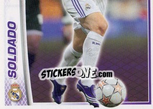 Figurina Soldado - Real Madrid 2007-2008 - Panini