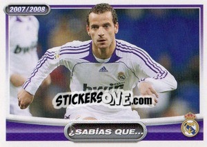 Figurina Soldado (sabais que...?) - Real Madrid 2007-2008 - Panini