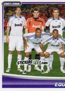 Sticker Equipo (1/2) - Real Madrid 2007-2008 - Panini