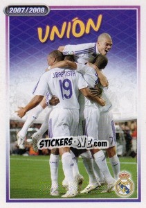 Cromo Union - Real Madrid 2007-2008 - Panini