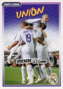Sticker Union - Real Madrid 2007-2008 n. 175 - Panini
