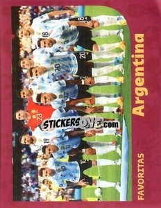 Sticker Argentina - World Cup Qatar 1930-2022 - Iconos